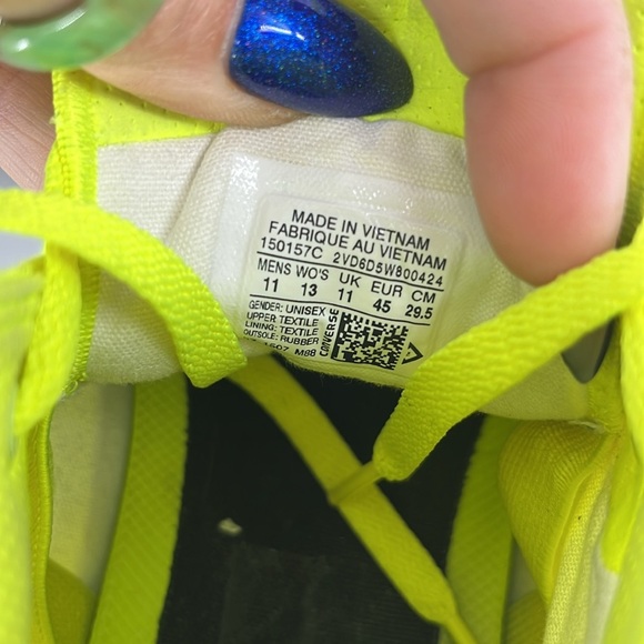 Converse Chuck Taylor 2 All Star High Top Sneakers Neon Green Retro Streetwear - Picture 3 of 12